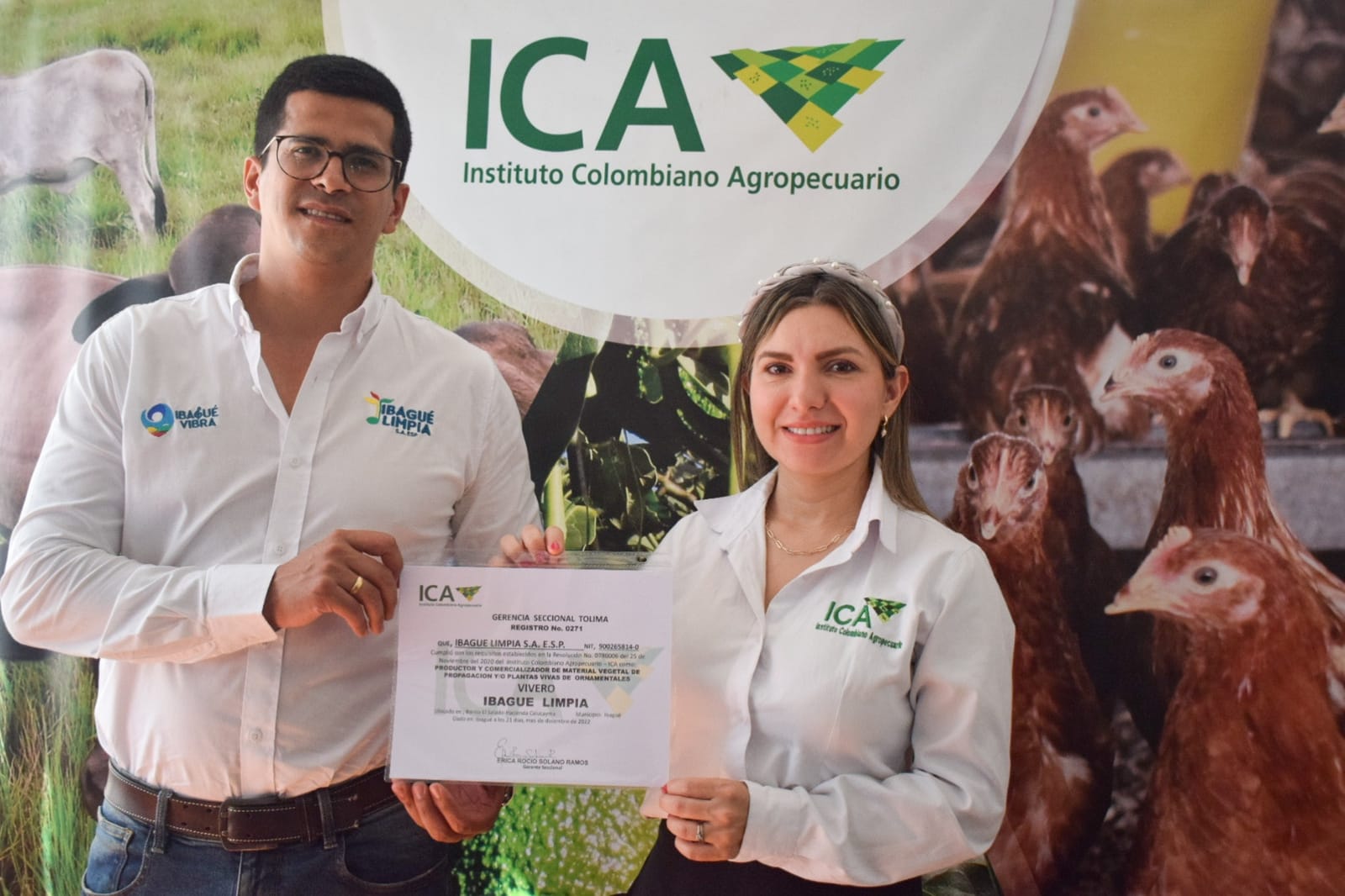 ICA certificó vivero ornamental de Ibagué Limpia ICA certificó vivero ornamental de Ibagué Limpia