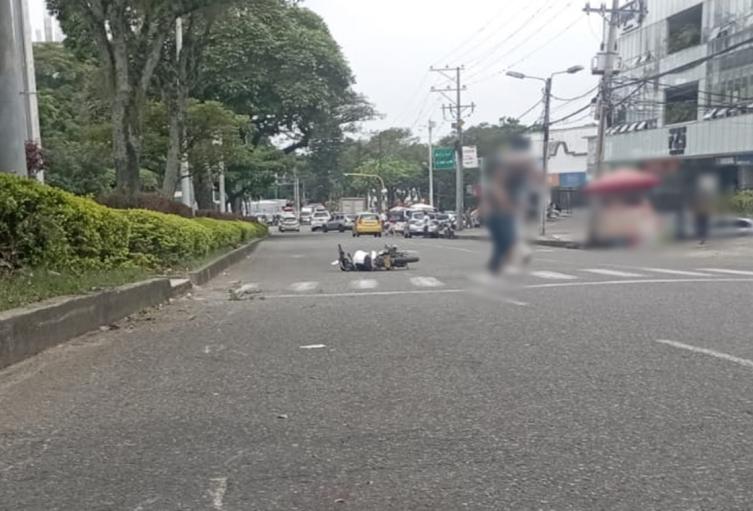 Murió Adonay, peatón arrollado por motociclista en Ibagué