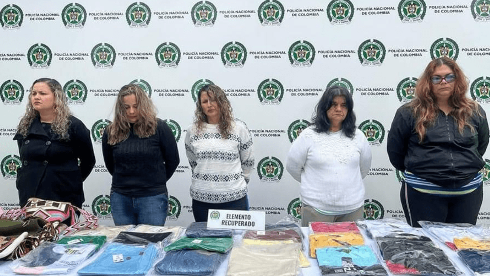 Capturadas ‘Las Mecheras’ Capturadas ‘Las Mecheras’