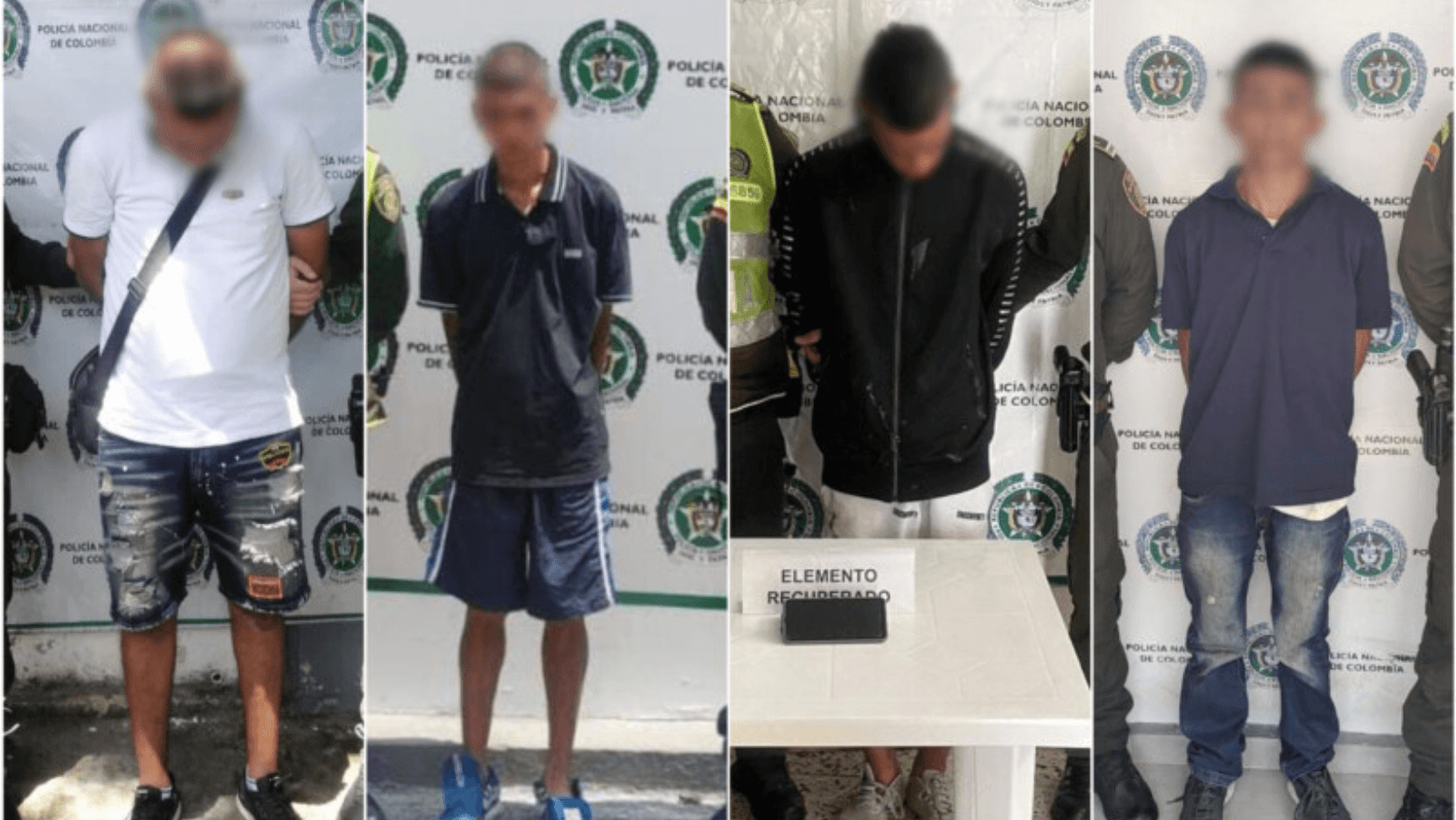 Importantes capturas en Ibagué en operativos contra el hurto