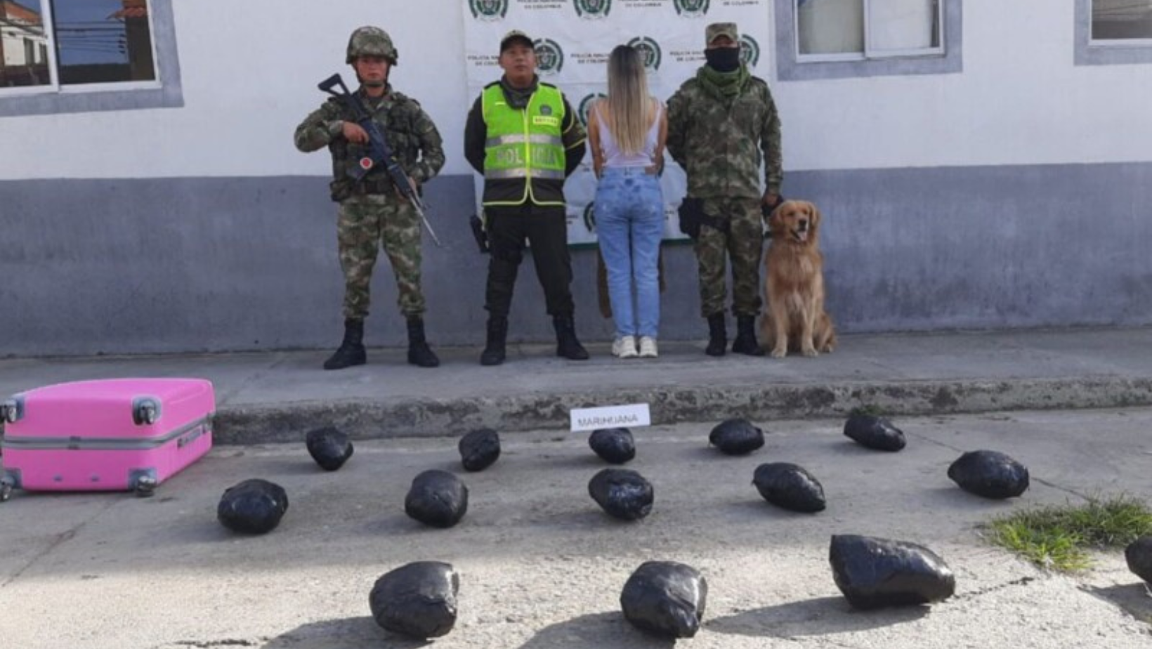 Incautan siete kilos de marihuana en puesto de control de Cajamarca, Tolima