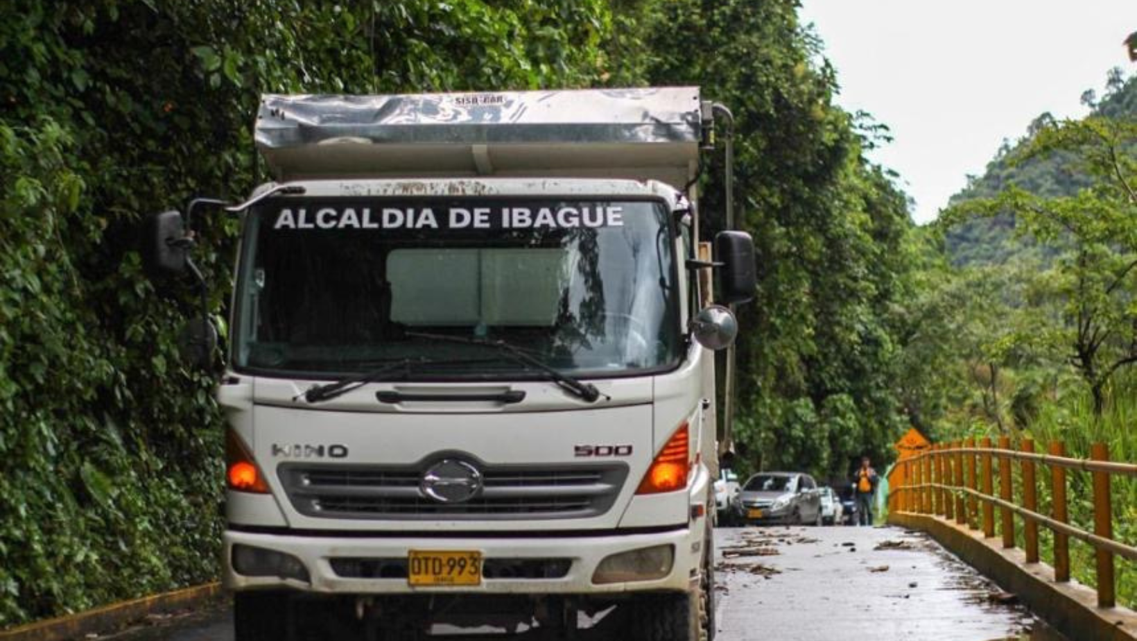 Alcaldía de Ibagué ha despejado en un 75% la vía en el Cañón del Combeima