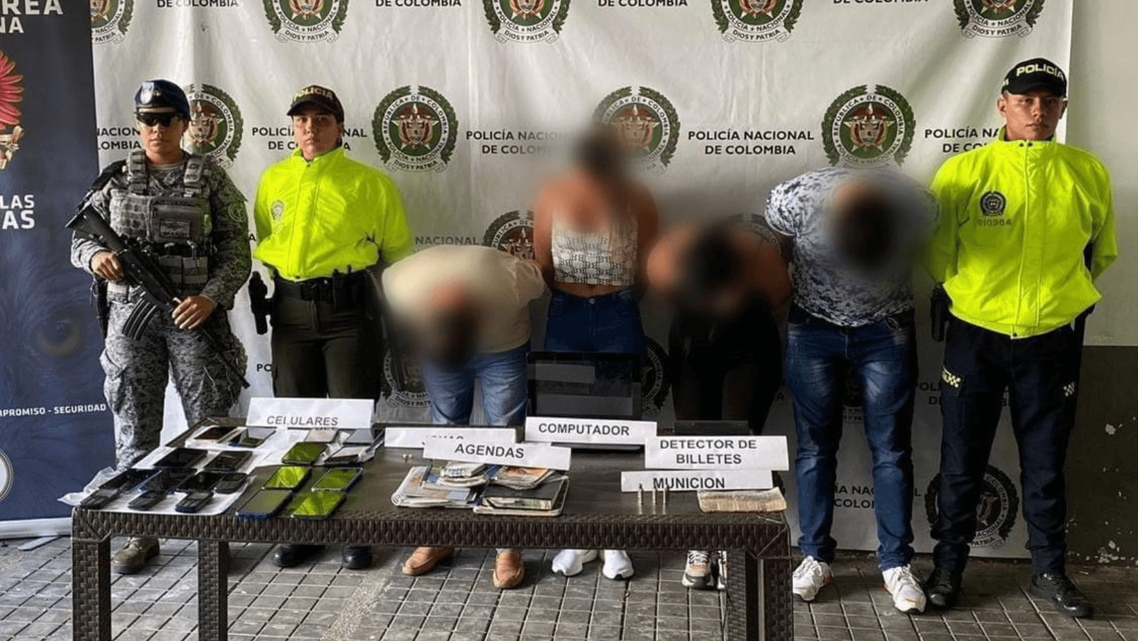 Desmantelan la banda delictiva ‘Los Enredadores’ que operaba desde Bogotá y afectaba varios departamentos