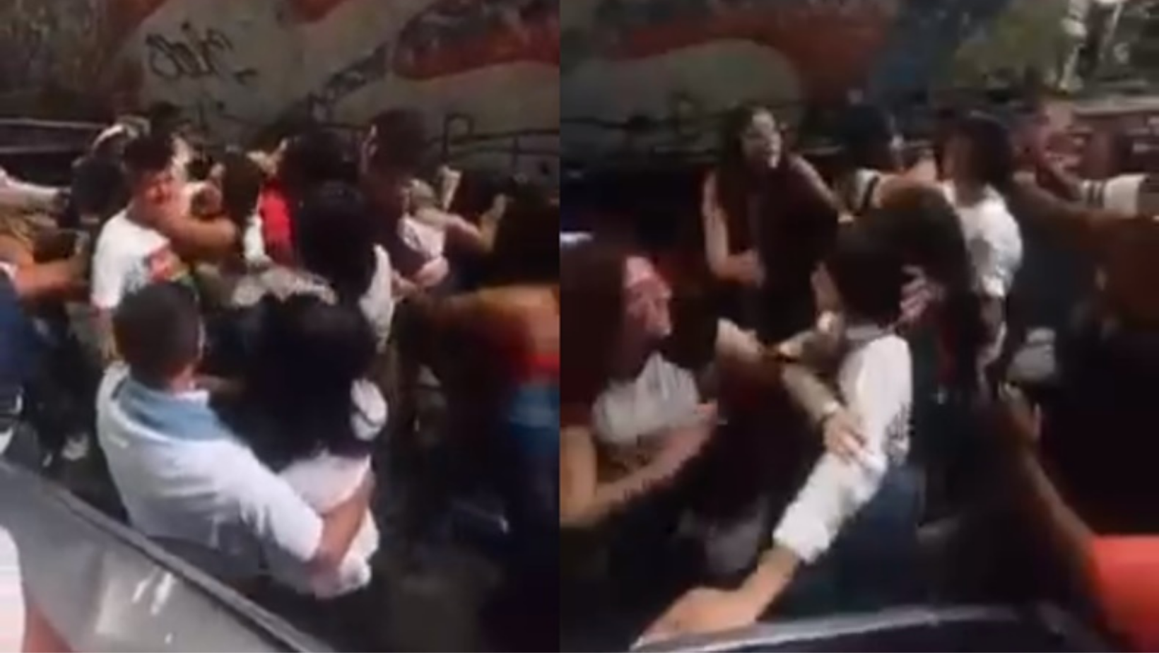 Pelea entre mujeres por amorío termina en violenta trifulca durante concierto del San Juan en Ibagué