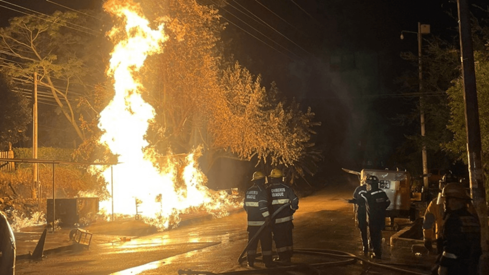 Una persona murió incinerada por fuga de gas en Ibagué