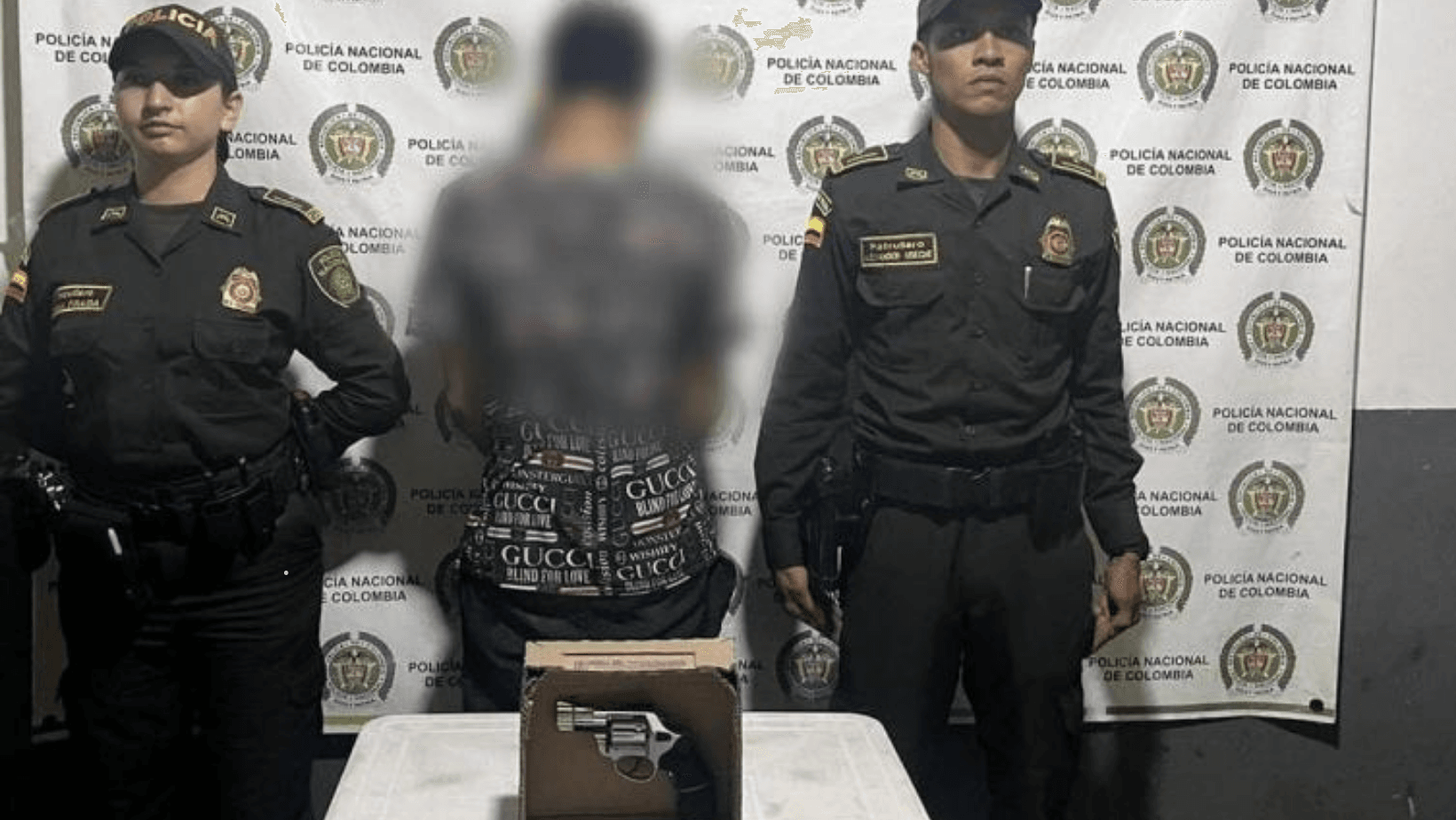 Capturan a individuo y se incauta un revólver en El Espinal