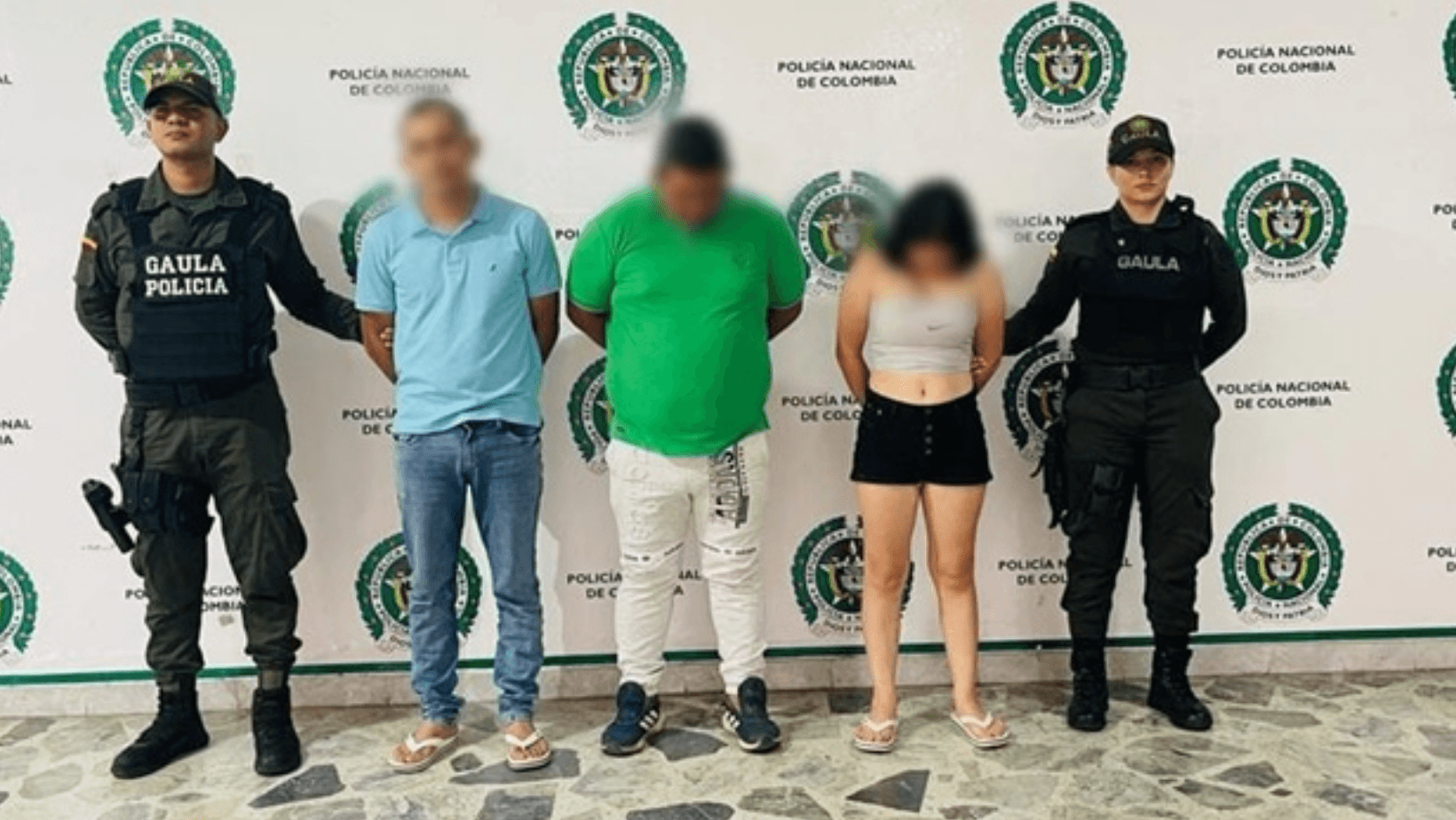 Capturan a presuntos extorsionistas en El Espinal Capturan a presuntos extorsionistas en El Espinal