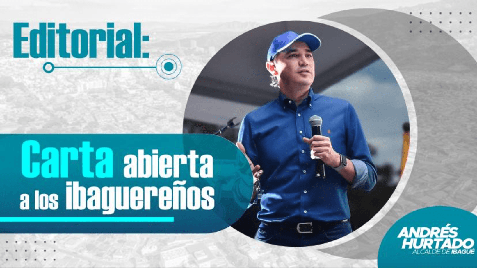 Carta abierta a los ibaguereños Carta abierta a los ibaguereños