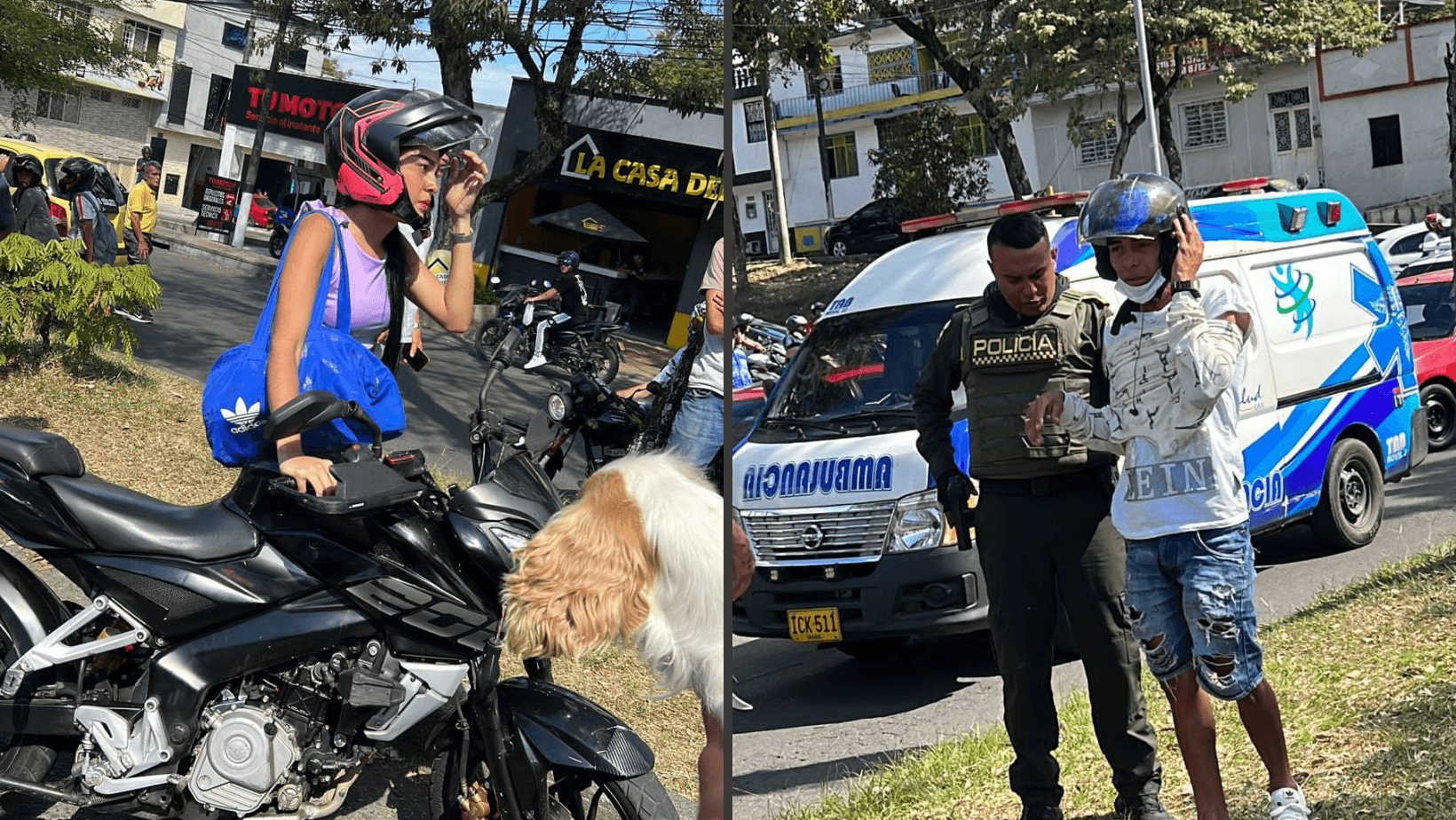 Motociclista recupera su celular al confrontar a pareja de ladrones en Ibagué Motociclista recupera su celular al confrontar a pareja de ladrones en Ibagué