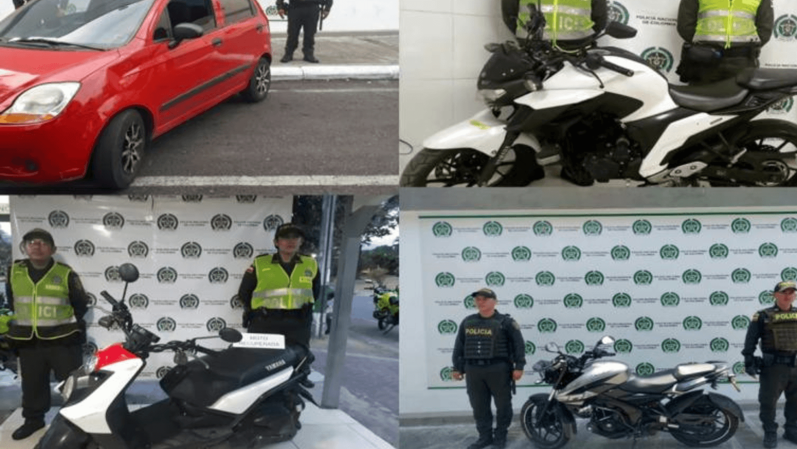 Cuatro automotores recuperados en intensa operación contra el hurto Cuatro automotores recuperados en intensa operación contra el hurto