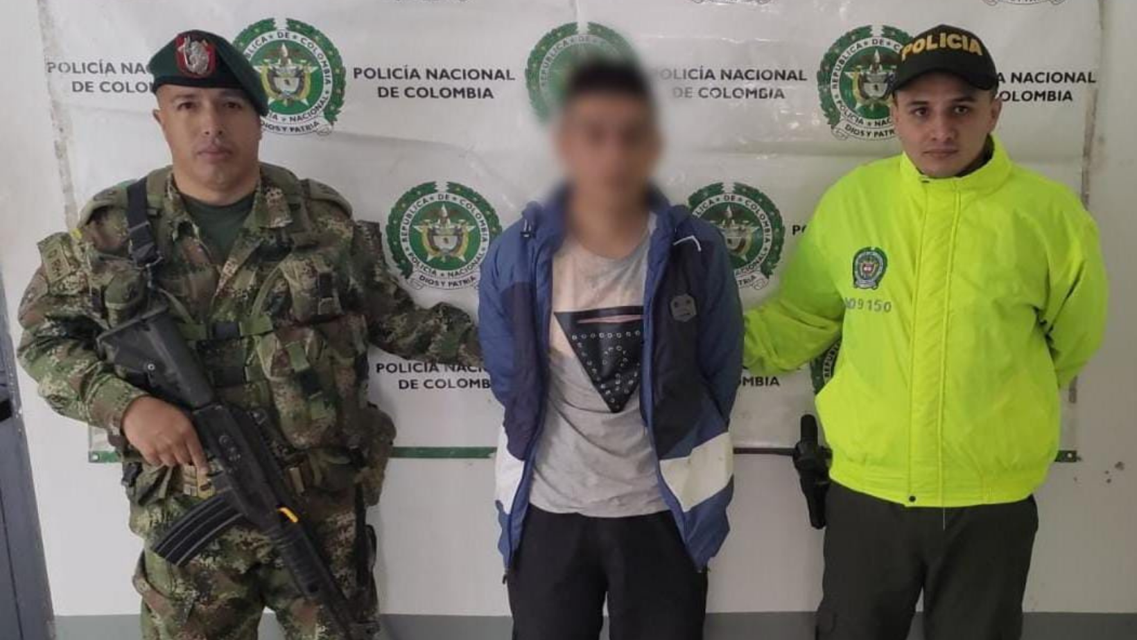 Capturan a sujeto por extorsión alegando ser miembro de grupos ilegales en Gaitania