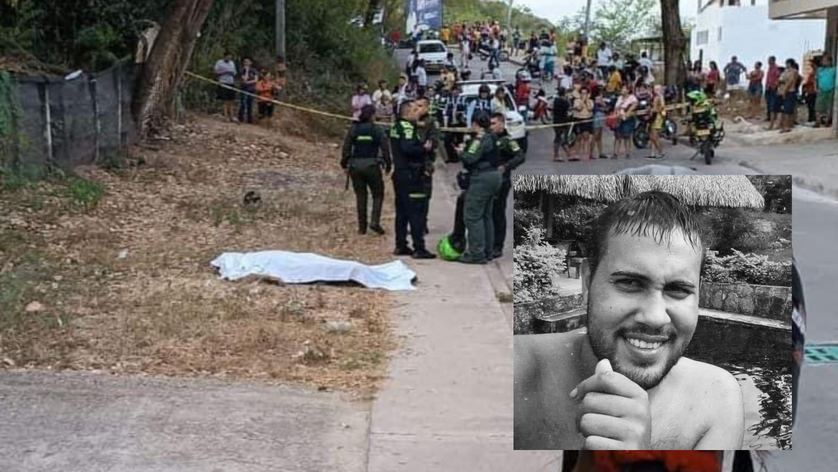 Joven asesinado en Melgar