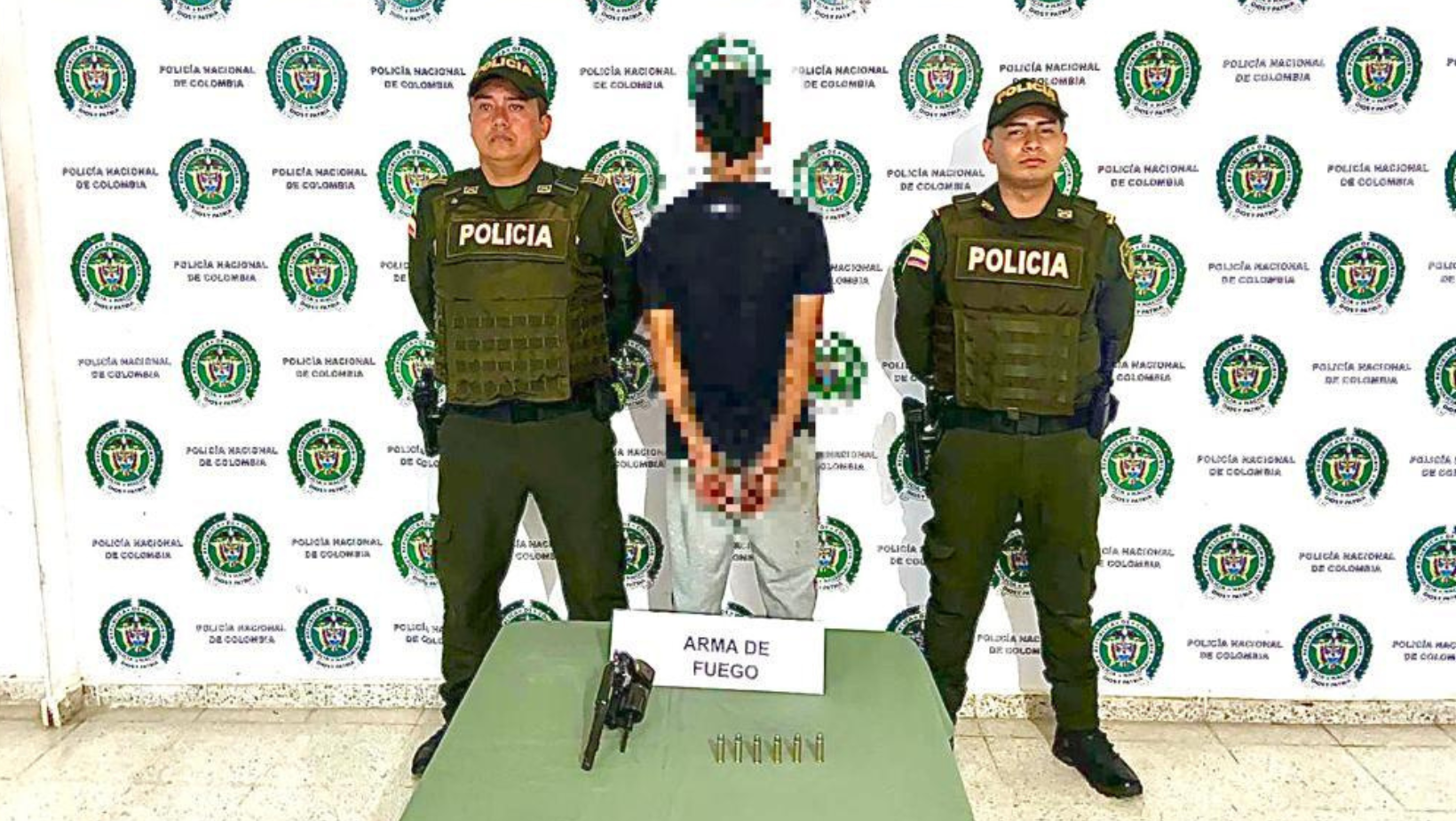 Atrapan a delincuente en Venadillo por portar arma ilegal