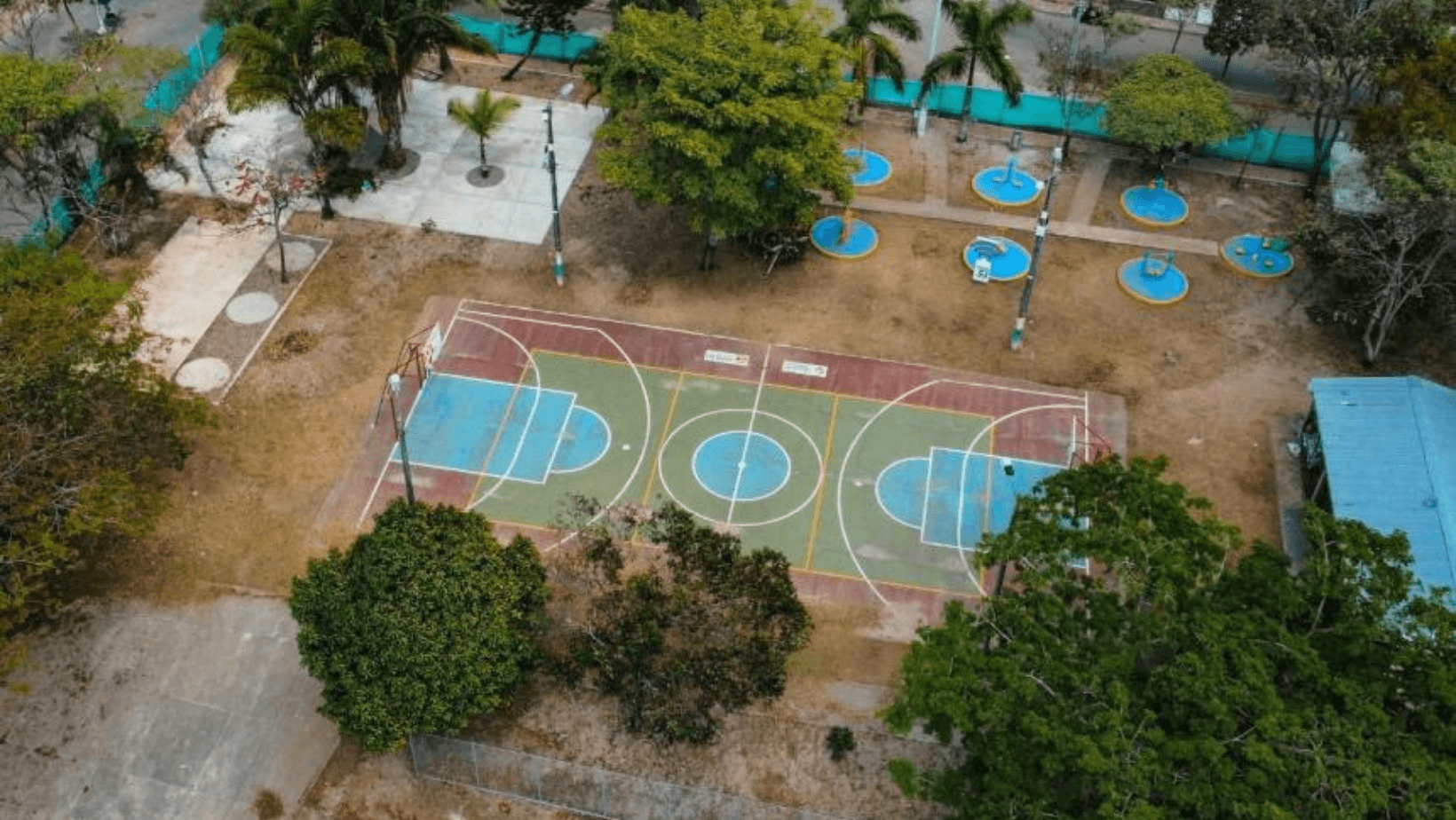 Las obras del parque Ciudadela Comfenalco avanzan según lo previsto