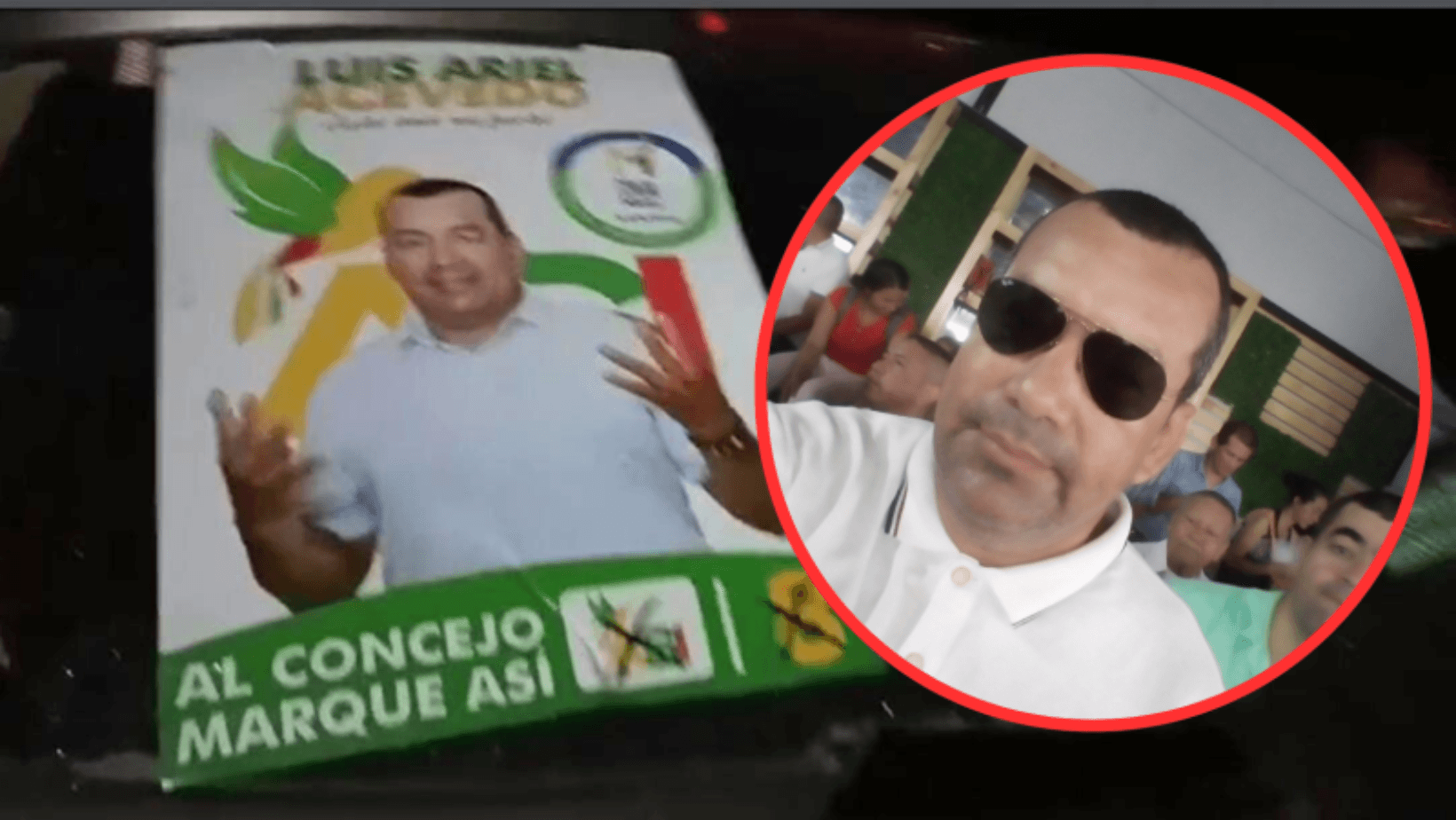 Candidato al Concejo de Lérida denuncia ataque a su automóvil durante campaña Candidato al Concejo de Lérida denuncia ataque a su automóvil durante campaña