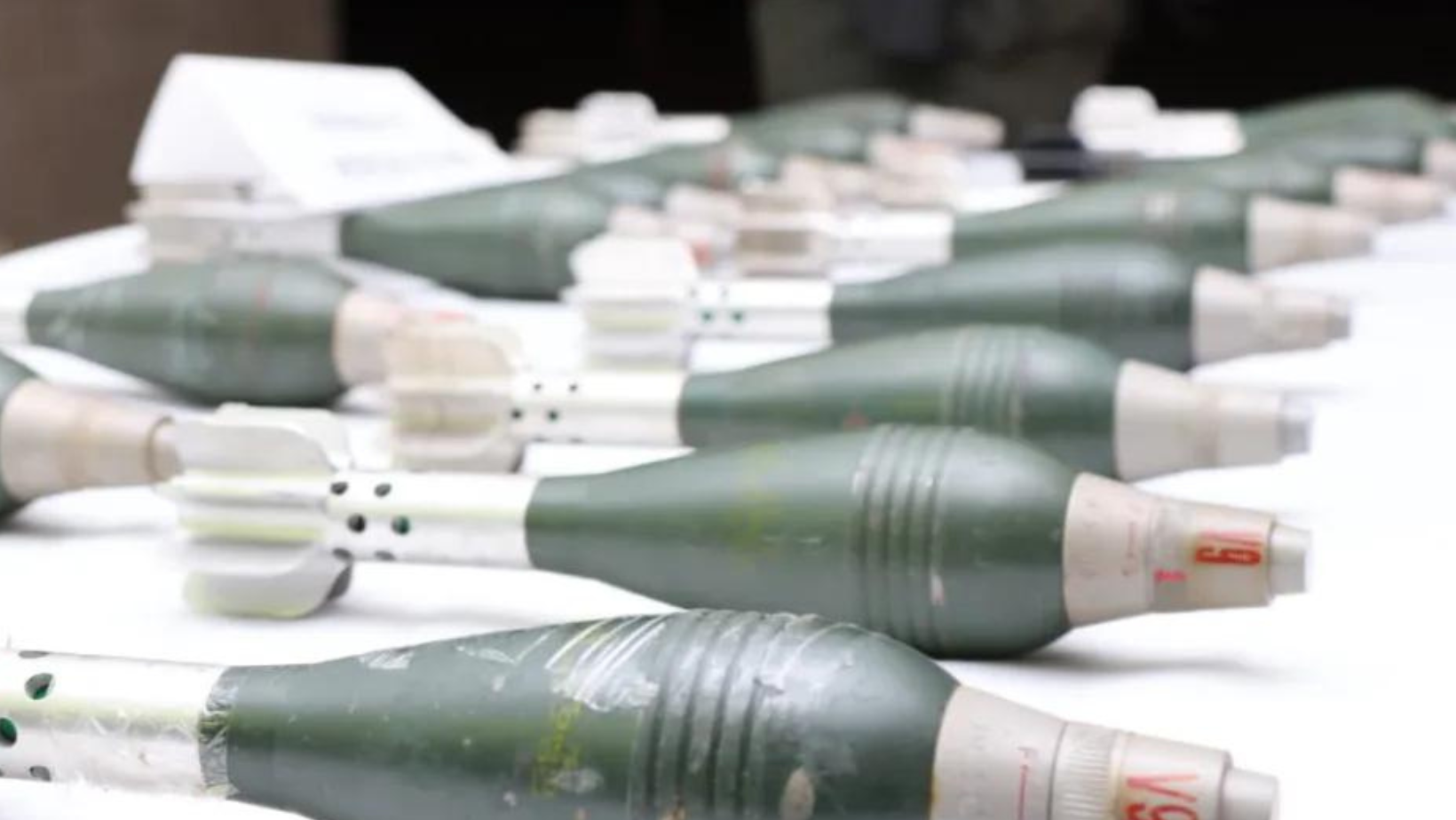 18 granadas mortero halladas en empresa de encomiendas de Ibagué