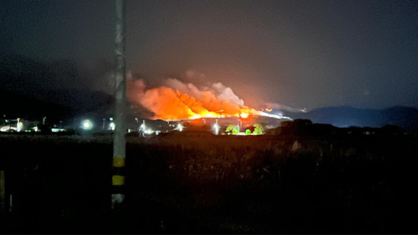 ¡Emergencia! Incendio devastador en relleno sanitario la Miel de Ibagué