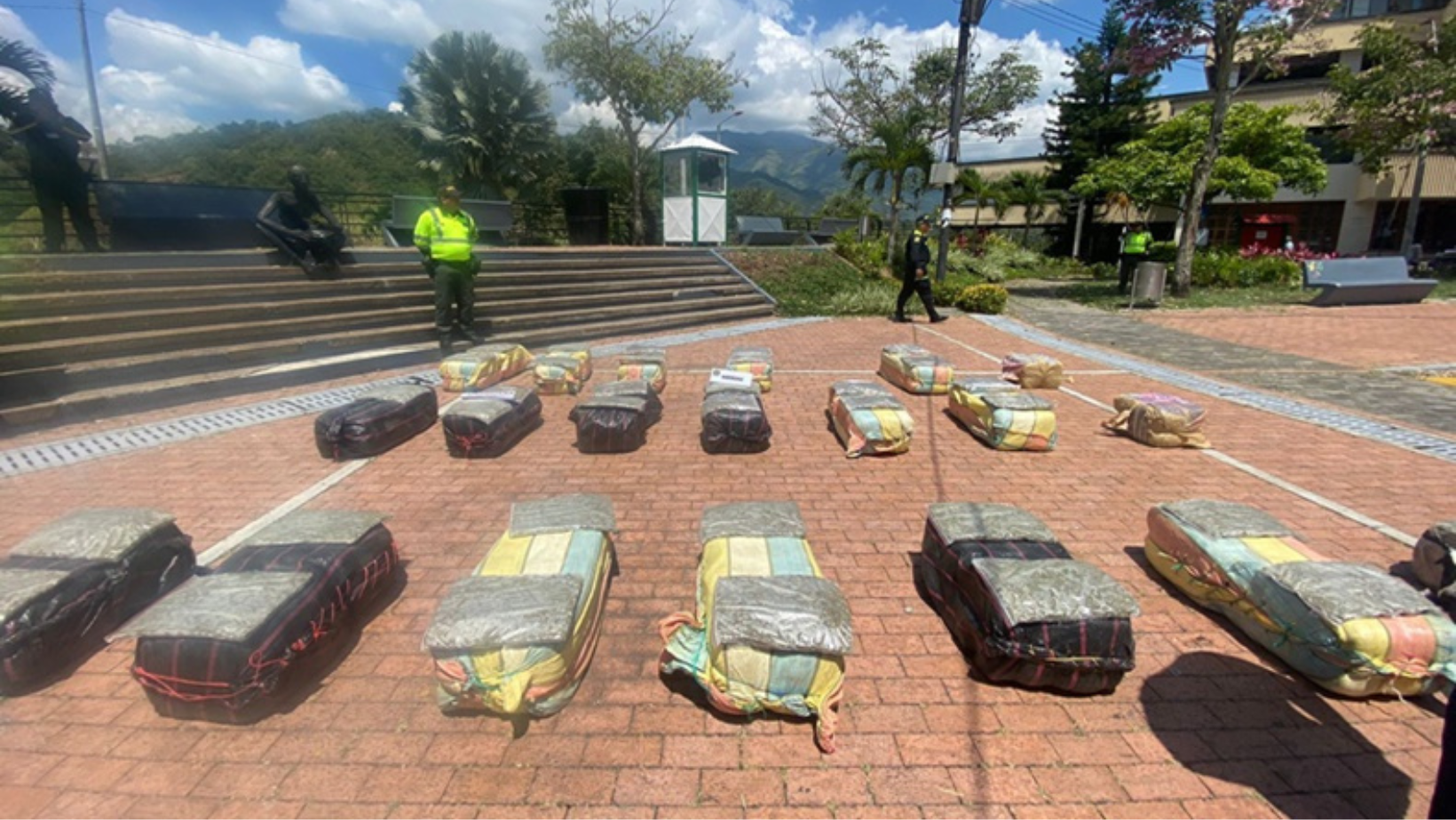 Policía incauta millonario cargamento de marihuana en Tolima destinado a Ibagué