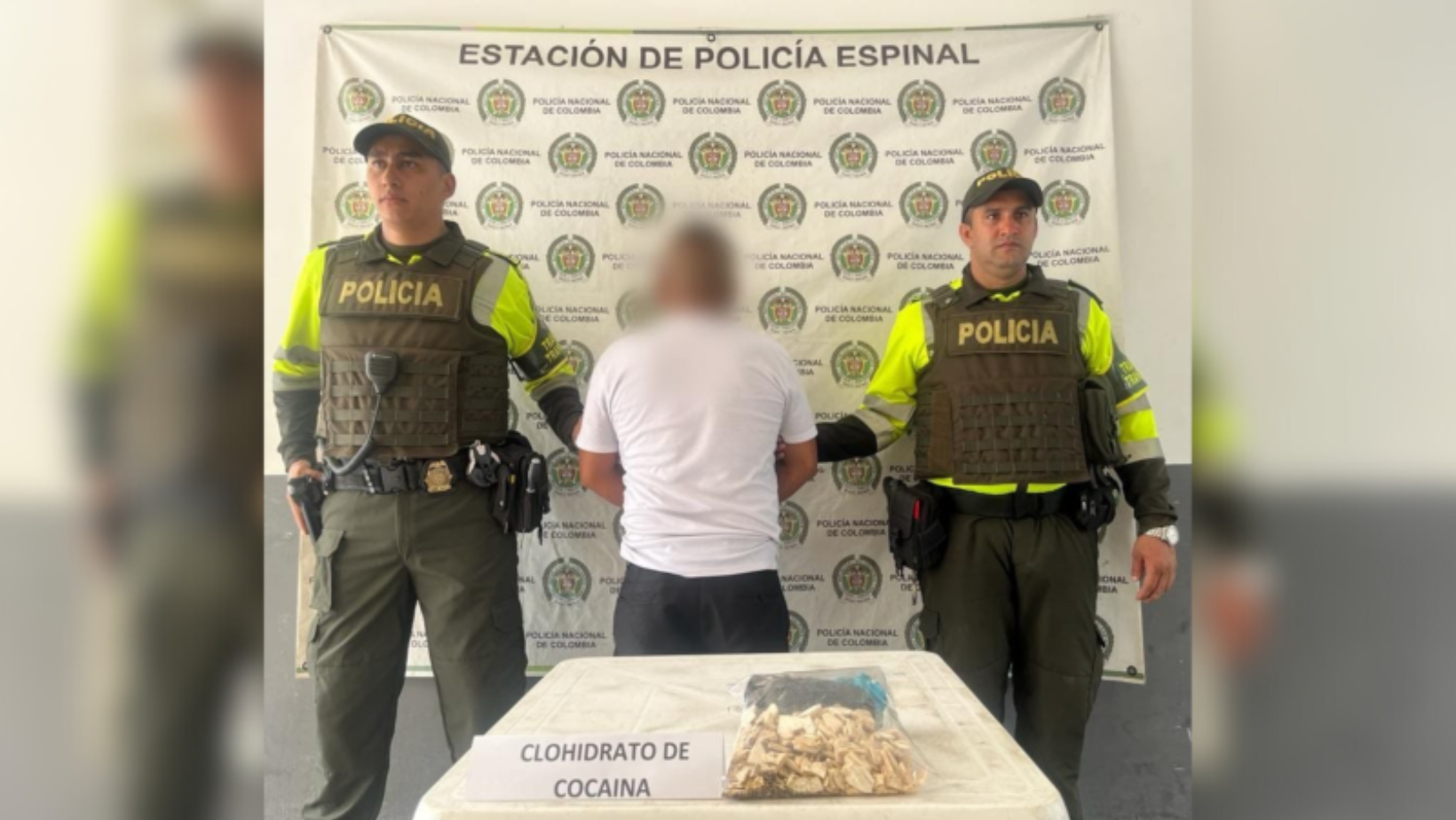 Capturan a conductor de transporte público con kilogramo de cocaína camuflada en un bafle