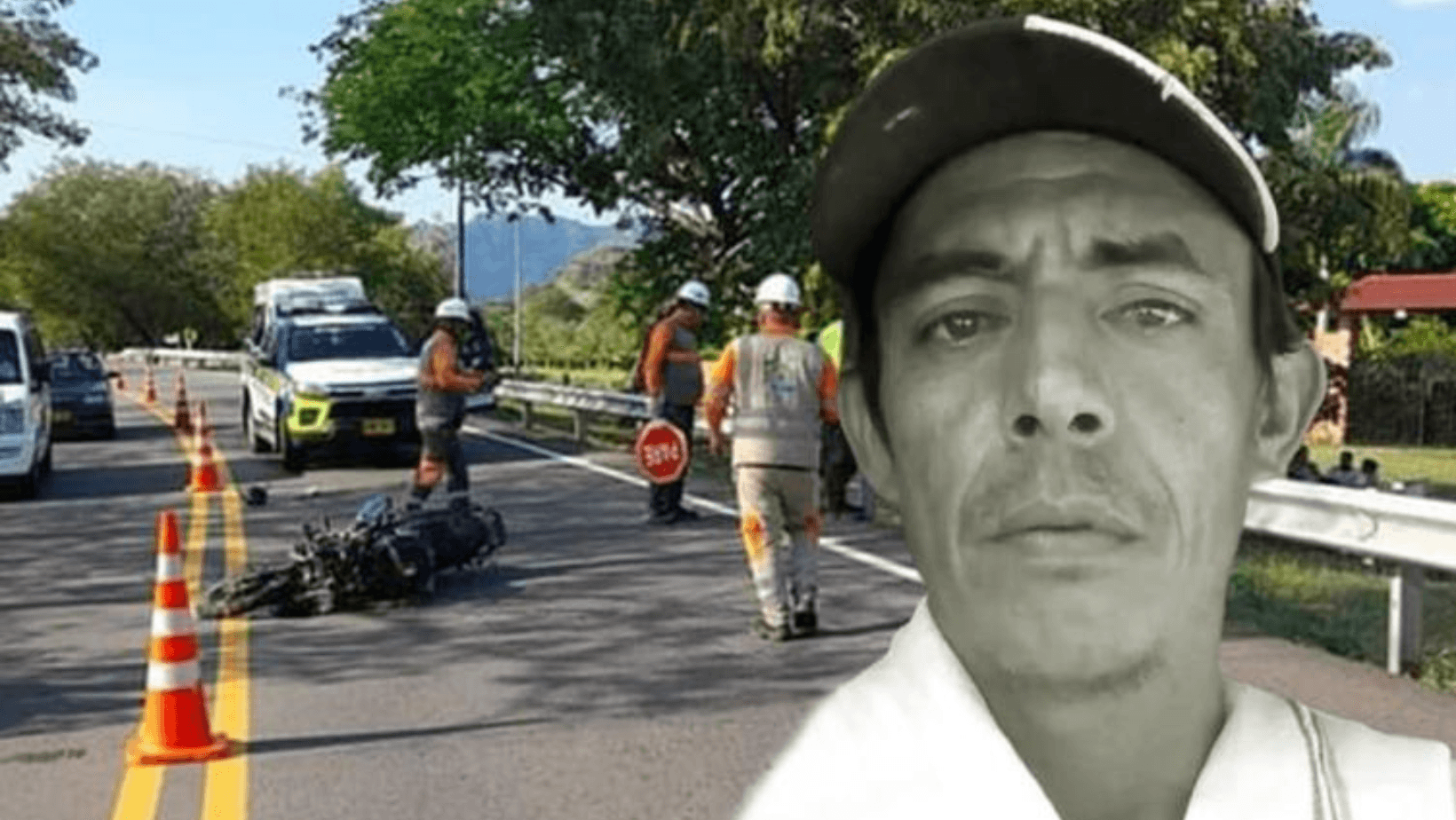 Trágica muerte de motociclista en la vía de Armero a Mariquita al colisionar con una baranda Trágica muerte de motociclista en la vía de Armero a Mariquita al colisionar con una baranda