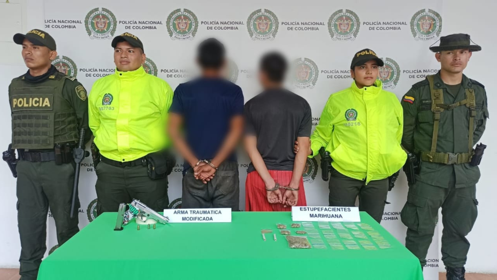 Captura de delincuentes que utilizaban a un menor en crímenes