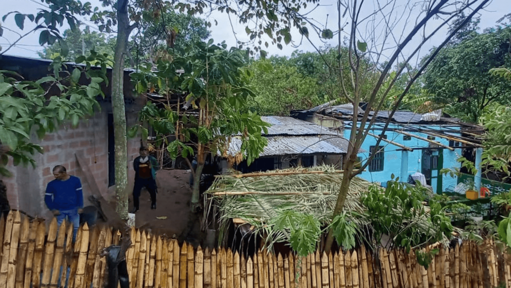 Fuerte tormenta en Purificación deja a más de 17 familias damnificadas