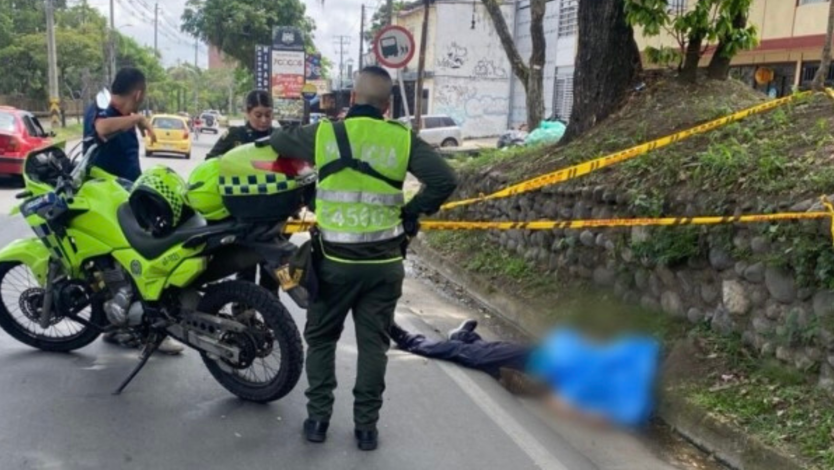 Hombre fallece por un presunto infarto en la vía Mirolindo de Ibagué