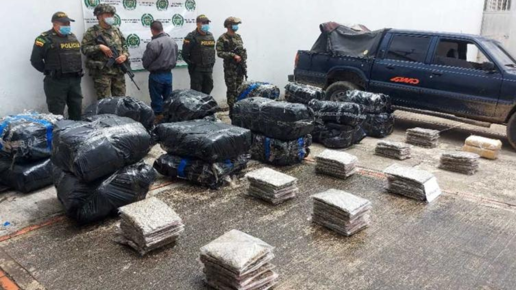 Ejército incauta más de 470 kilos de marihuana en Rioblanco