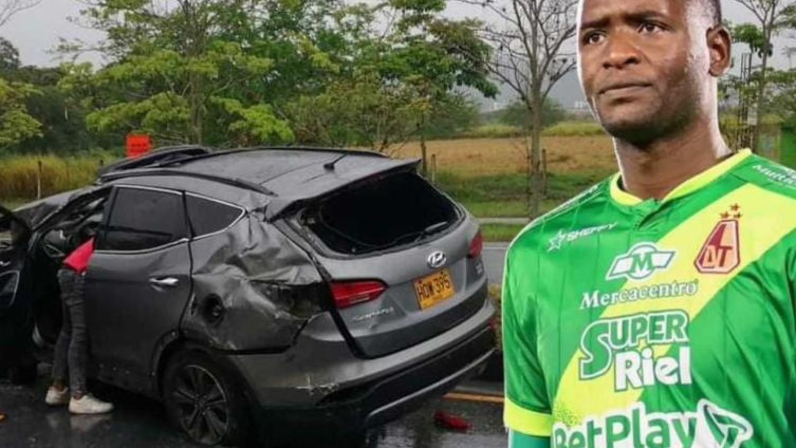 William Cuesta, arquero del Deportes Tolima, sufre accidente