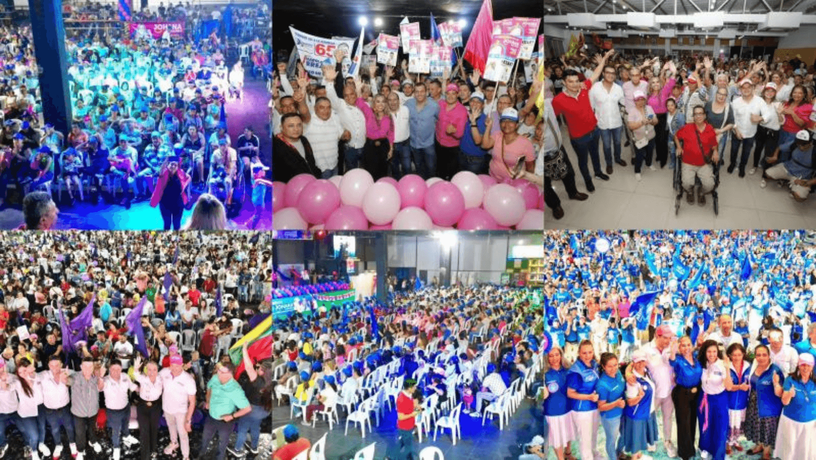 Johana Aranda reúne a multitudes en cierres de campaña en Ibagué