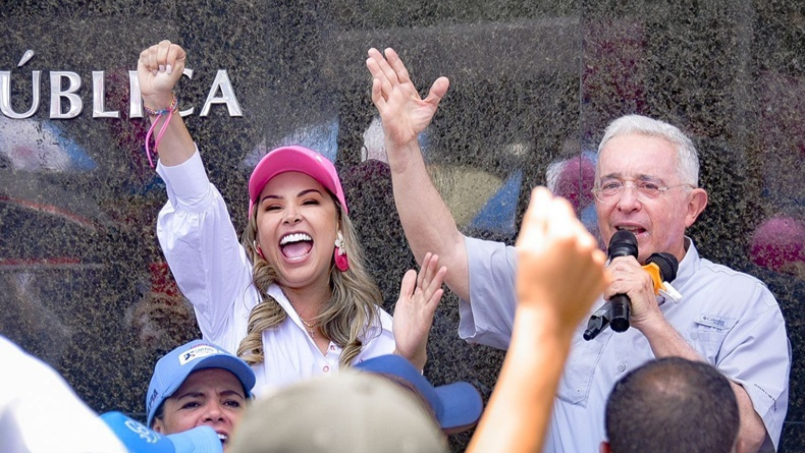 Hoy, Álvaro Uribe Vélez, máximo líder del Centro Democrático en Ibagué