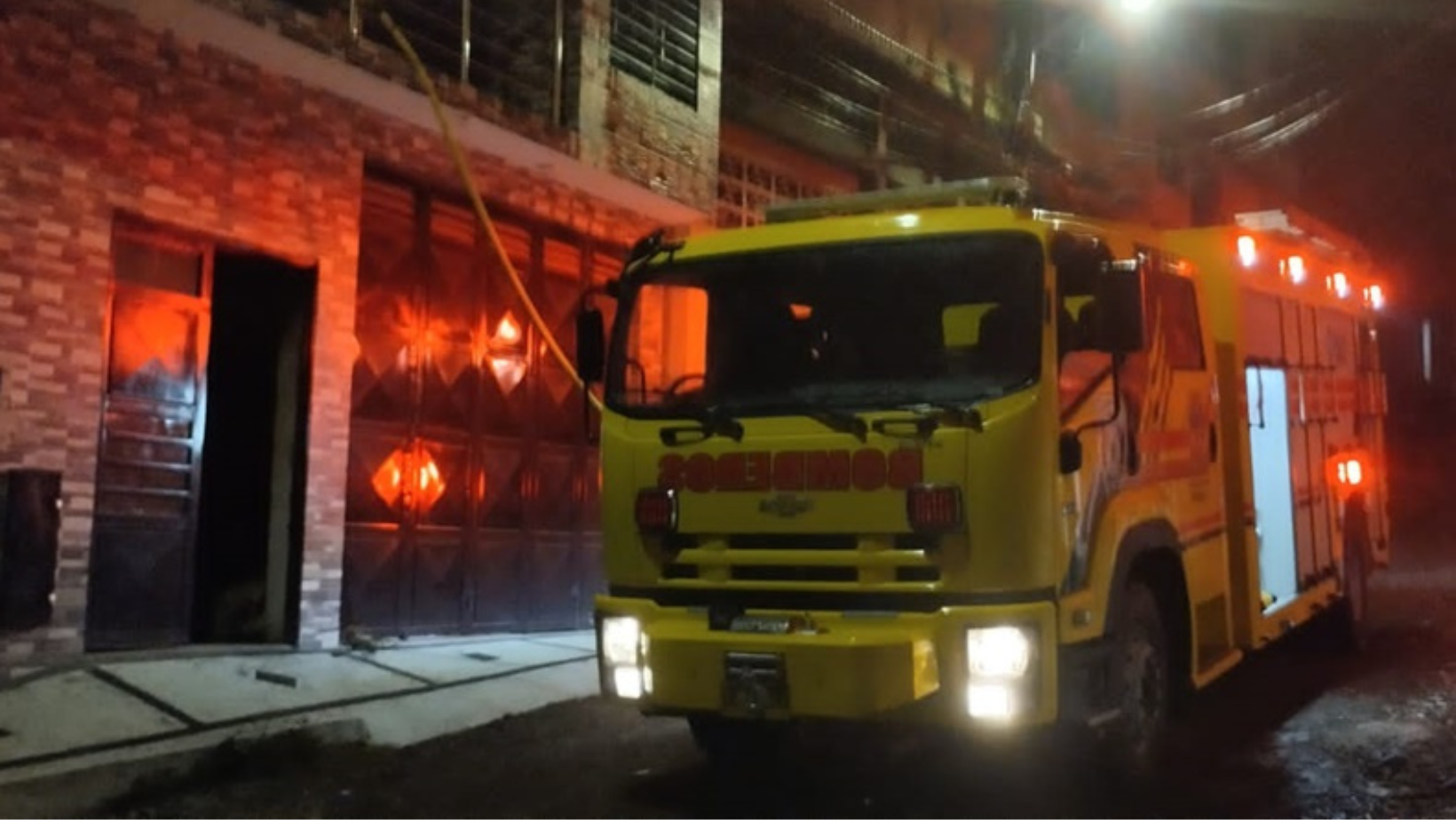 Chispa en horno desencadena incendio en secadora de café en Ibagué Chispa en horno desencadena incendio en secadora de café en Ibagué