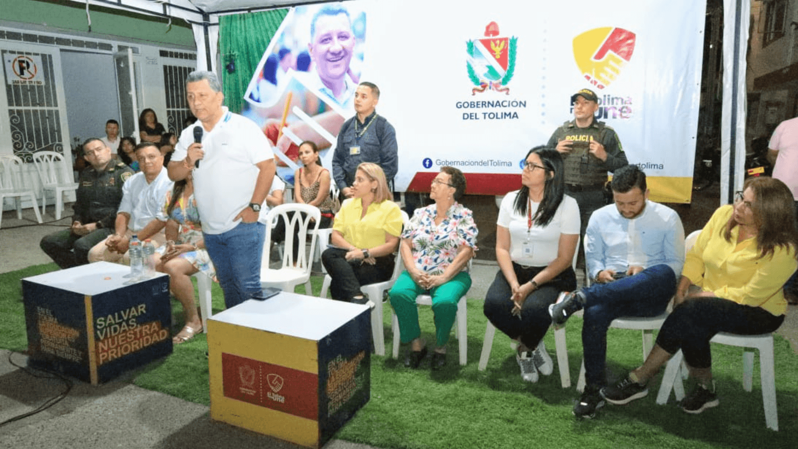 <em>Calles del barrio El Libertador de Ibagué serán pavimentadas por la Gobernación del Tolima</em>