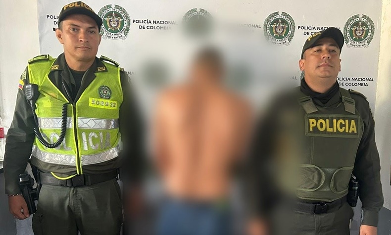 Sujeto capturado en Ibagué por intentar apuñalar a su pareja