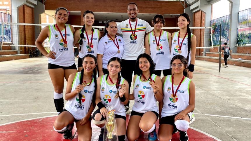 Ibagué ganó baloncesto, fútbol y voleibol en fase departamental de Intercolegiados