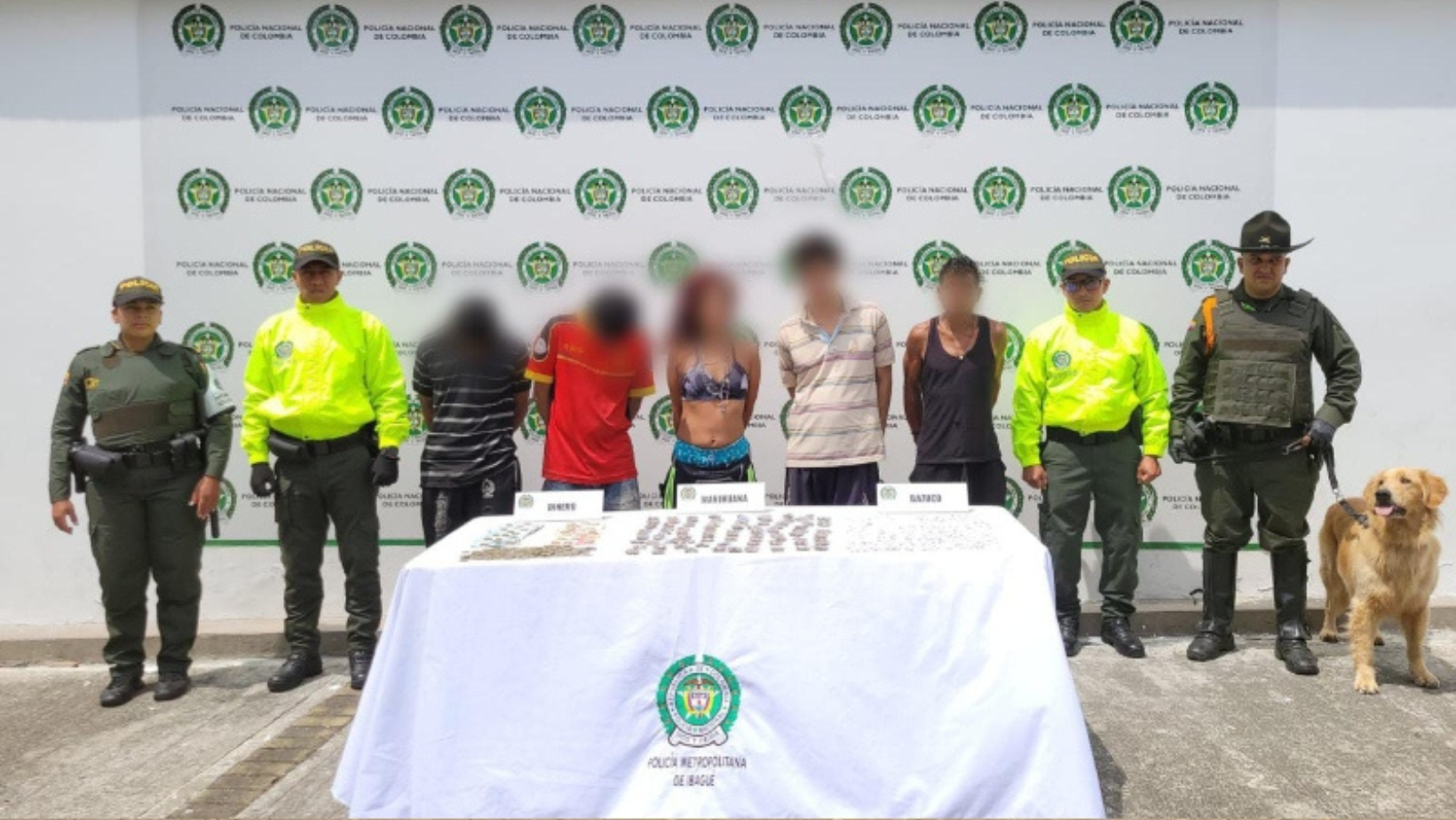 Desarticulan red delictiva ‘Los Titanes’ dedicada al tráfico de estupefacientes en Ibagué