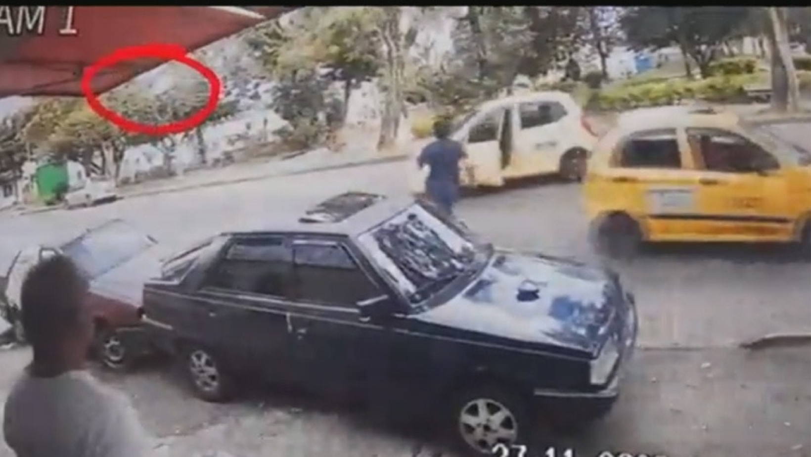 Taxista víctima de atraco desata situación de riesgo en barrio de Ibagué
