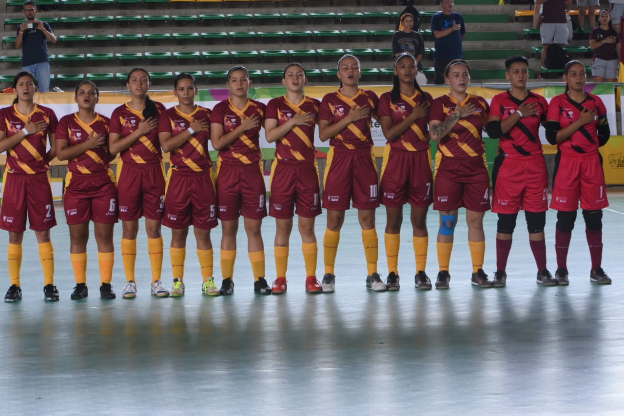 Fútbol Sala femenino del Tolima, a semifinal de Juegos Deportivos Nacionales