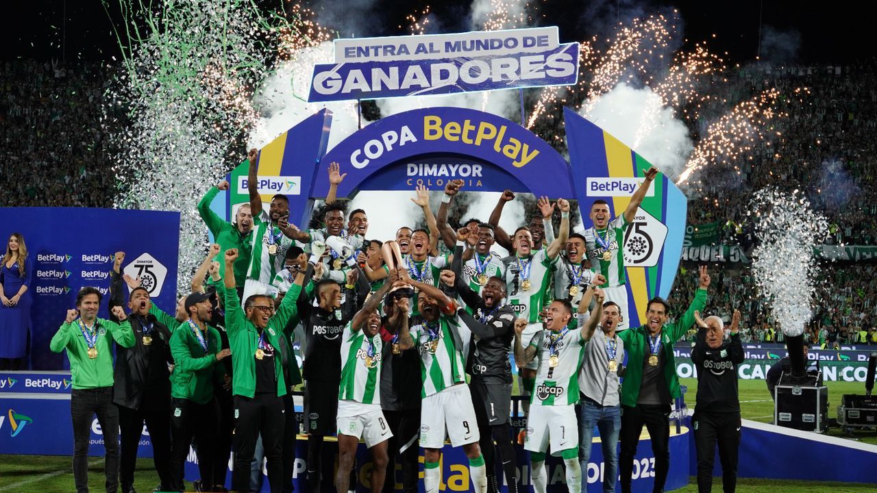 Atlético Nacional se corona en la Copa Betplay 2023 y define los cupos internacionales