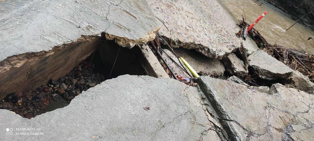 Colapso de puente en San Luis dejó incomunicadas varias veredas