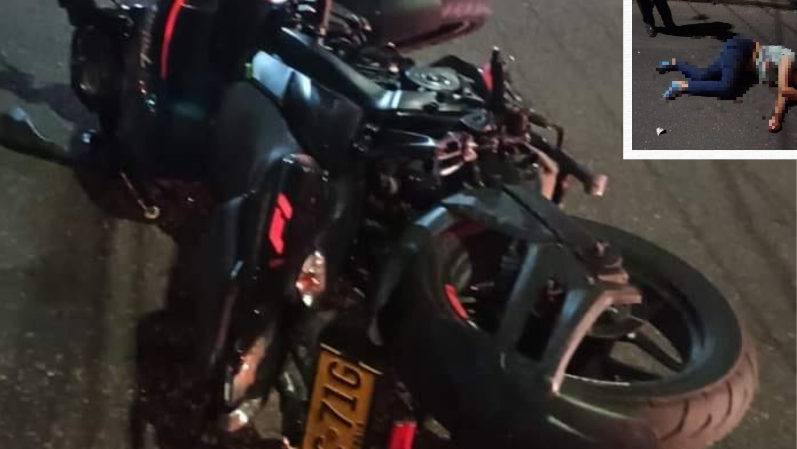 Venezolana murió arrollada por motociclista