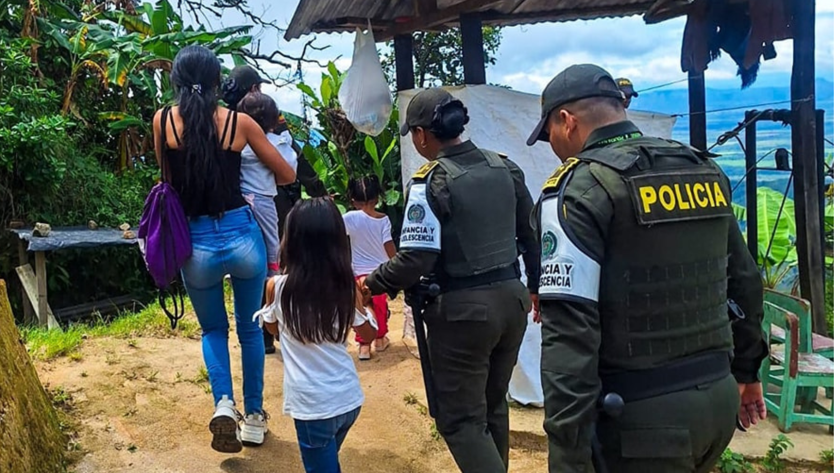 Policía rescató a mujer y sus hijas del maltrato de su esposo y padre