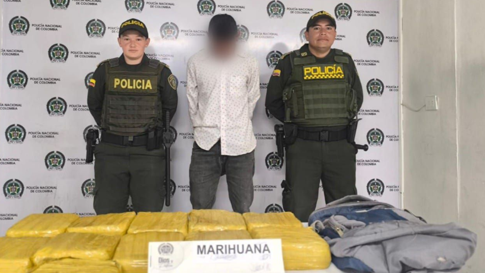 Cayeron más de cinco kilos de marihuana en Ibagué