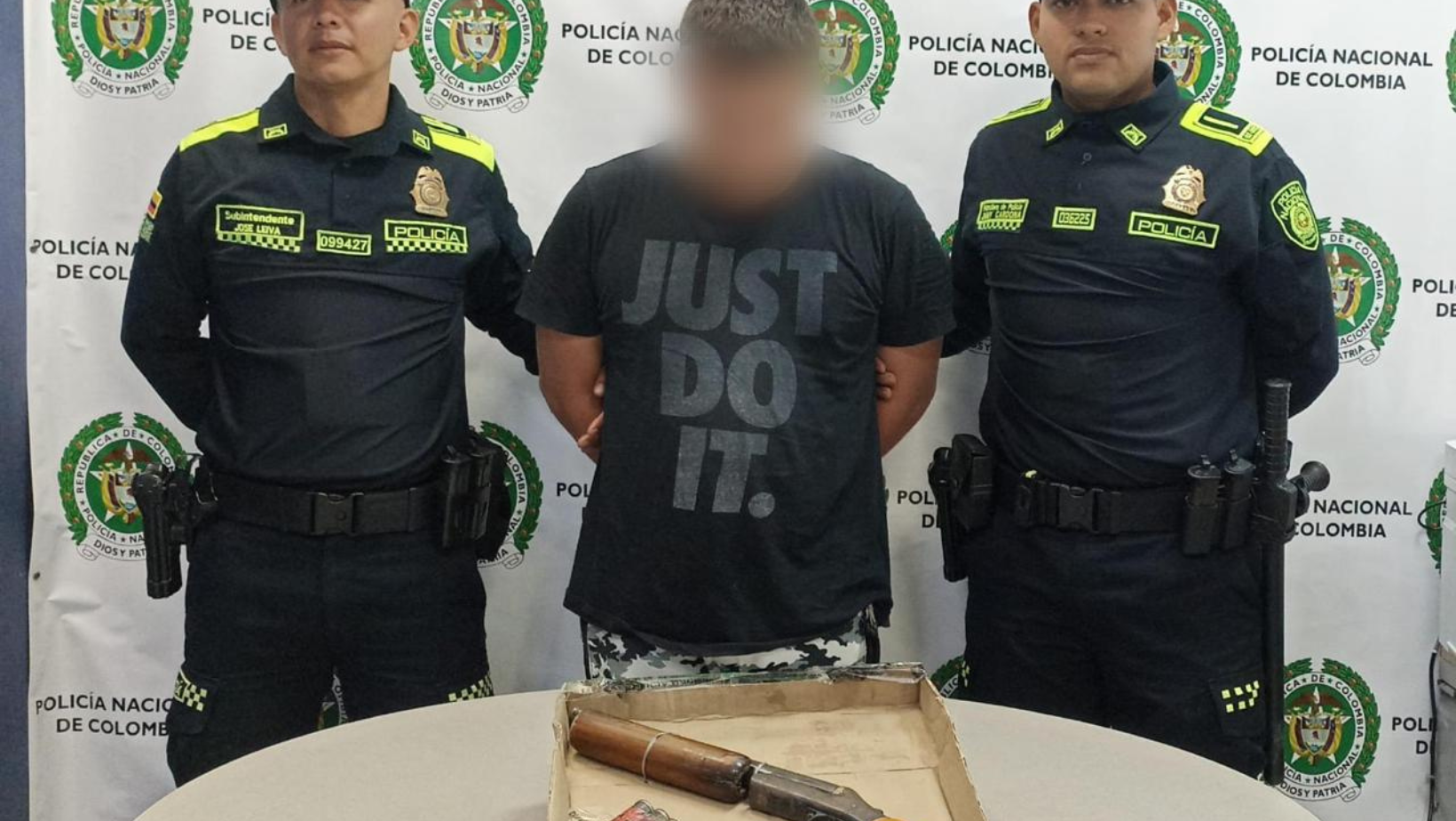 Lo cogieron con un changón