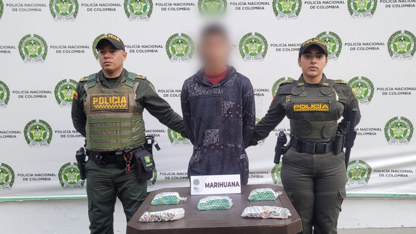 Capturaron a ‘El Flaco’ con droga en Ibagué Capturaron a ‘El Flaco’ con droga en Ibagué
