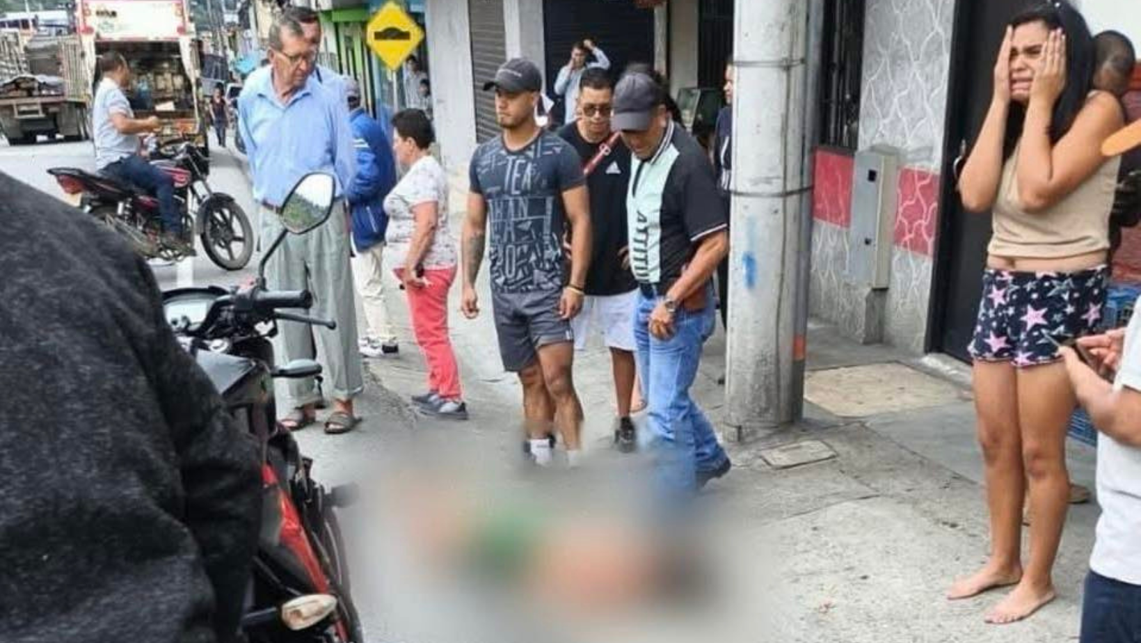 Niño fue atropellado por ciclista en Cajamarca