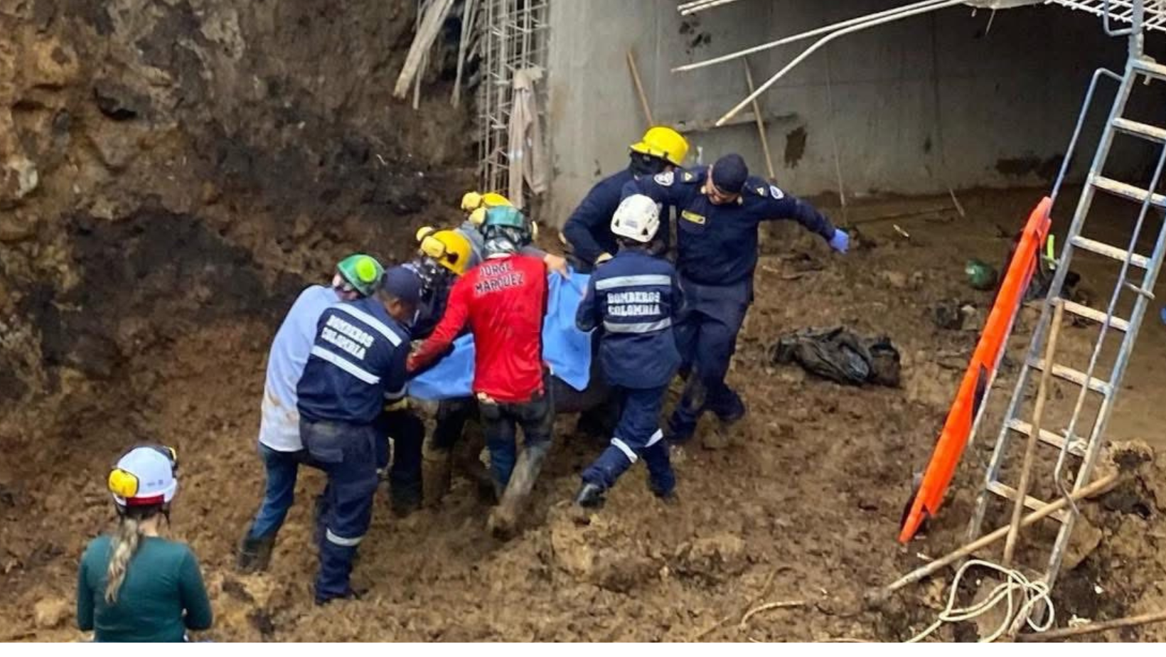 Tres muertos dejó colapso de construction en Ibagué Tres muertos dejó colapso de construction en Ibagué