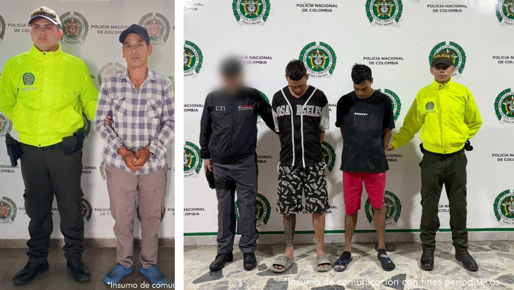 A la cárcel por crímenes en Ibagué y Guamo