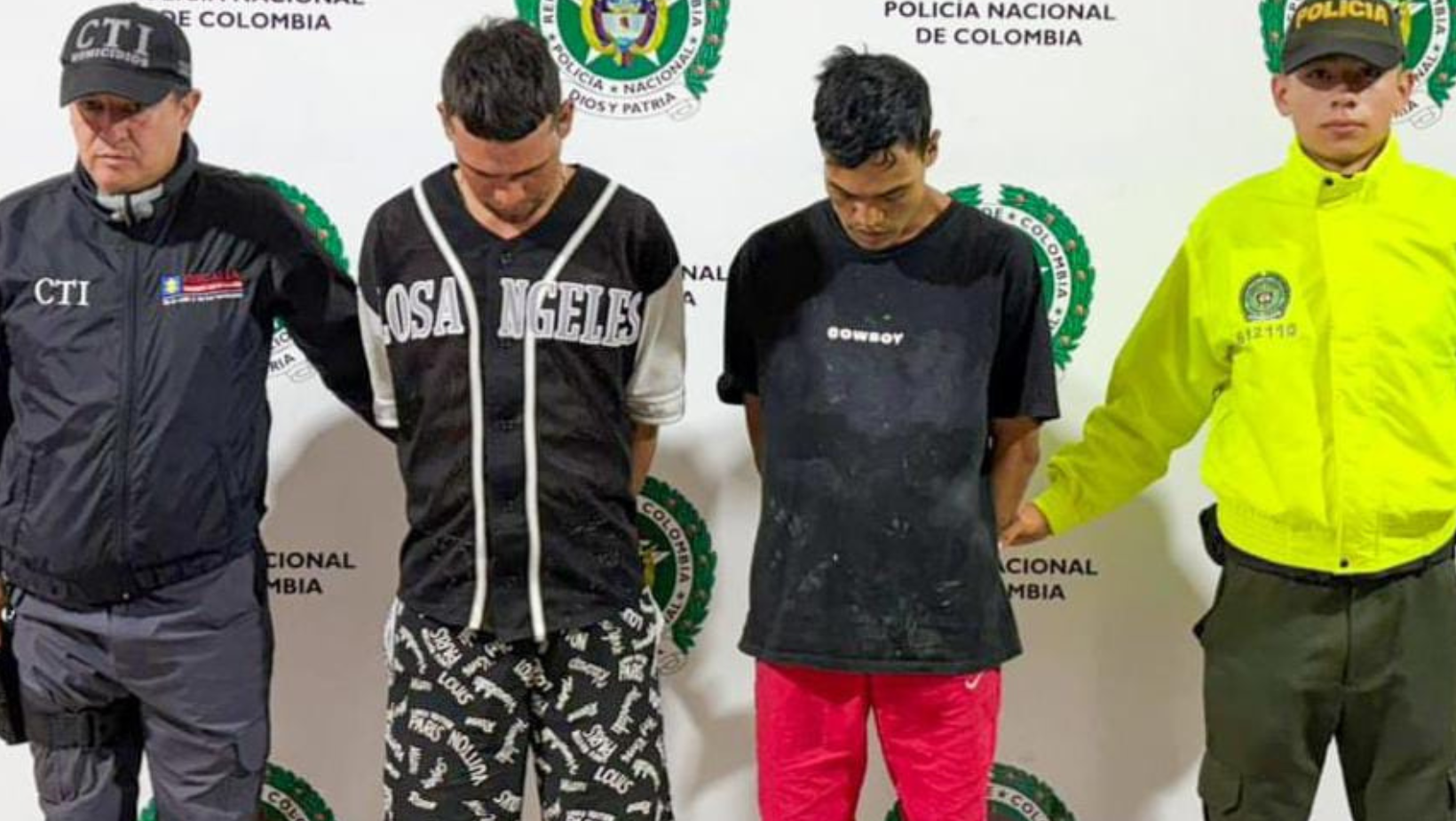 Capturados por presuntamente haber asesinado un hombre en Ibagué