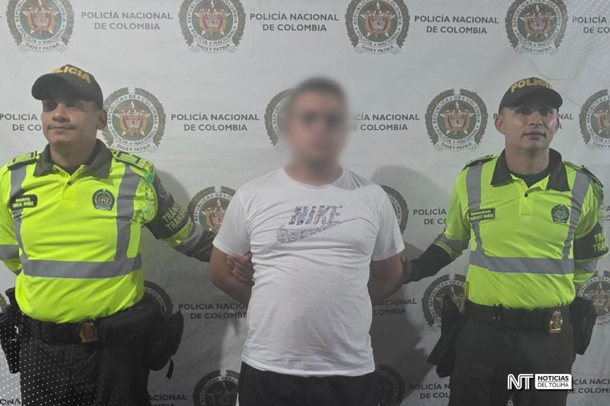En Saldaña, capturaron hombre solicitado por las autoridades del Quindío